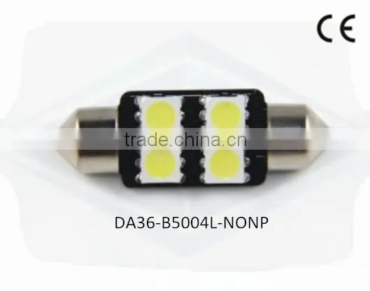 led car light 9pcs 5050smd non polarity led c5w high lumens 12v festoon led light bulbs