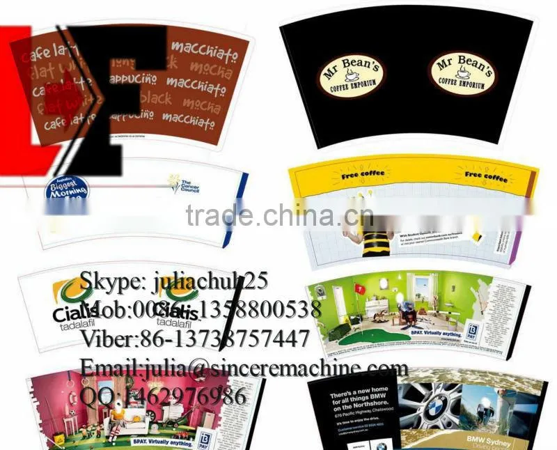 Stocklot 170-350 Gsm PE Coated Paper Glass Fan