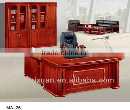 Executive office desk design wooden office desk BOSS desk MA-26
