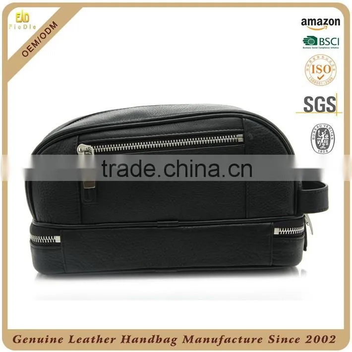 CSLRB226-001new products 2016 leather cosmetic bag travel case toilet bag