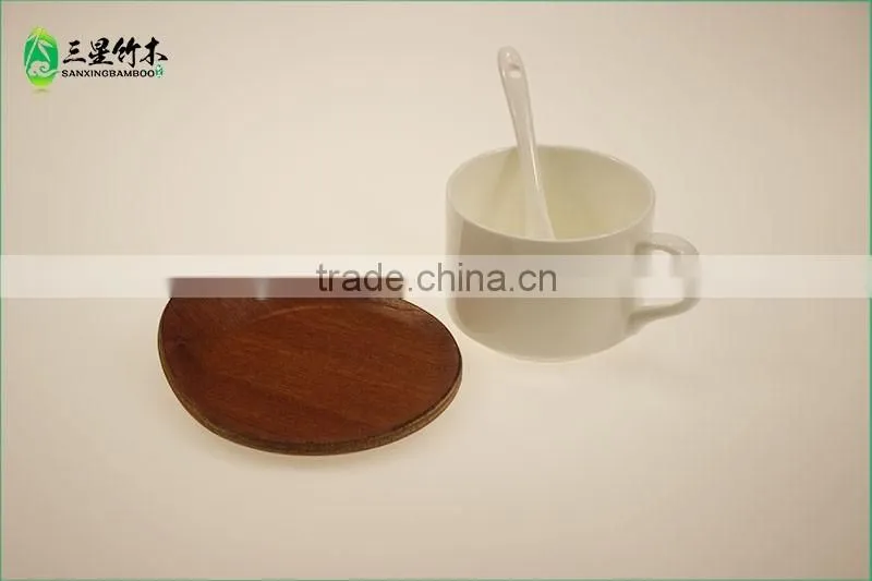 hotel carry bamboo coffee tray