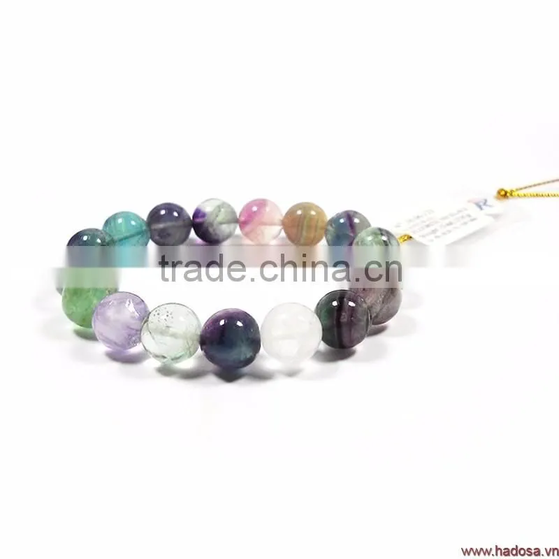 Flourite stone, Flourite bracelets , Flourite stone bracelet grade AA ,