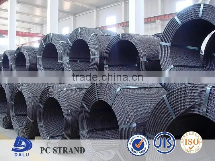 China direct sale galvanized pc strand steel wire price list