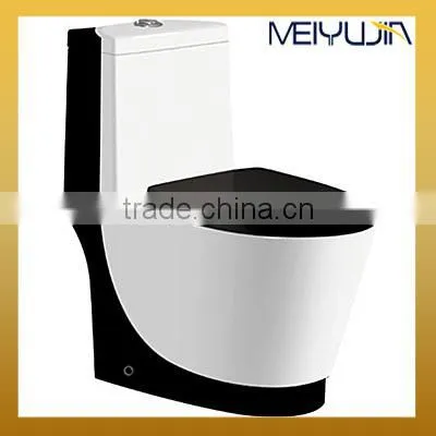 Foshan Smooth surface Modern Sanitary Ware new style one piece ceramic toilet