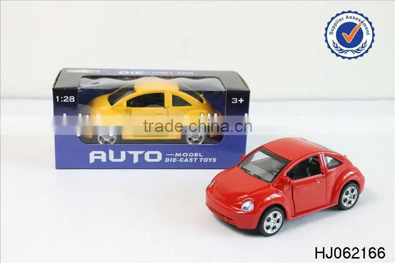 Alloy car, pull back car with light & music