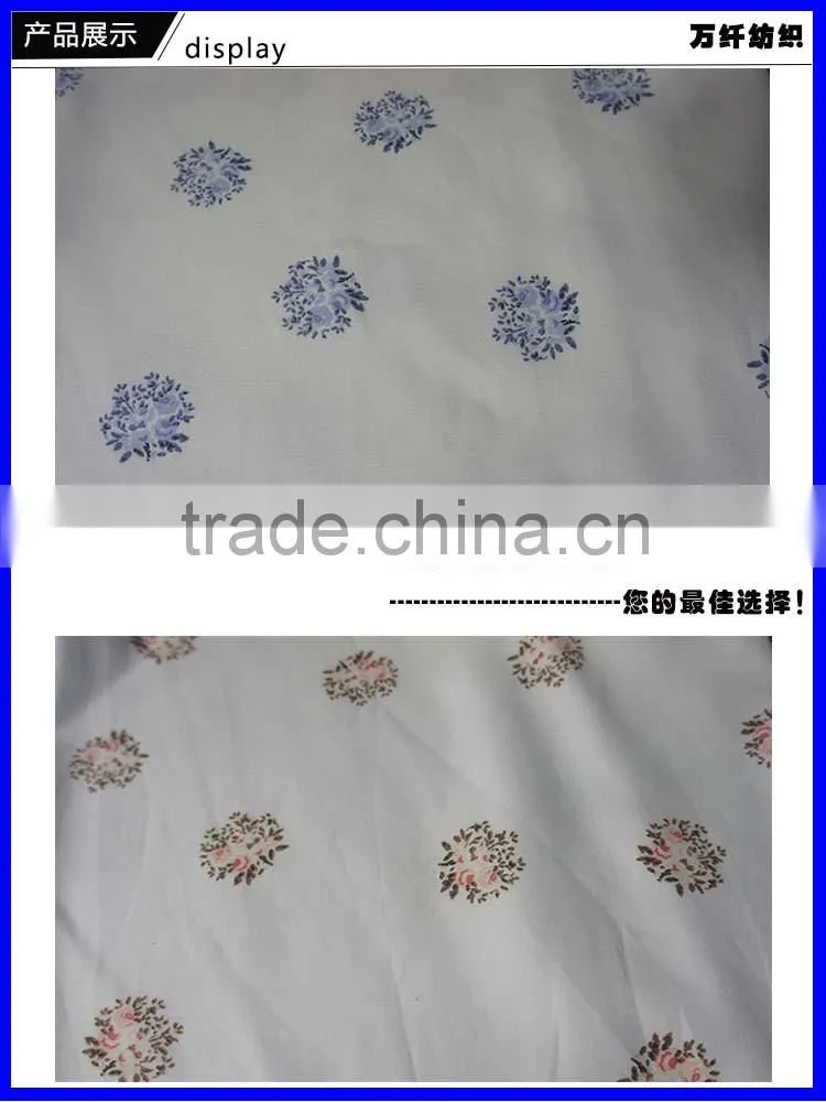 PRINTED tencel cotton twill woven fabric FASHION cloth GARMENTS trousers material