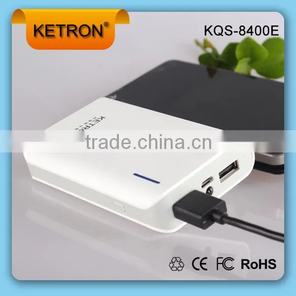 Backup Battery 8400mah dual usb mobile charger power bank phone