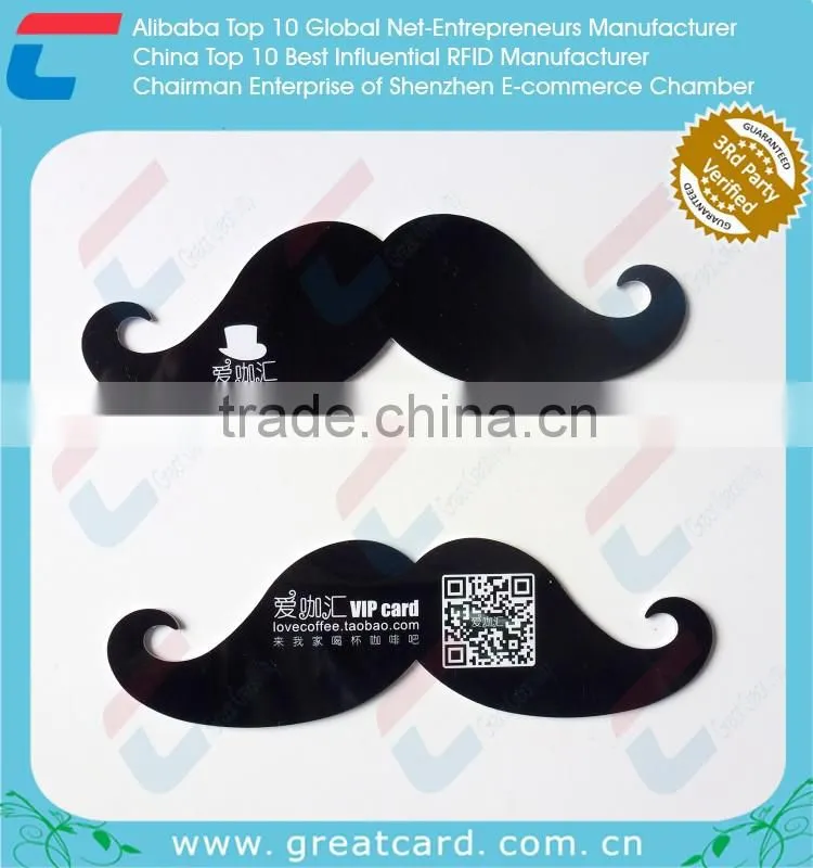 Silk Printing Matt Black PVC Card