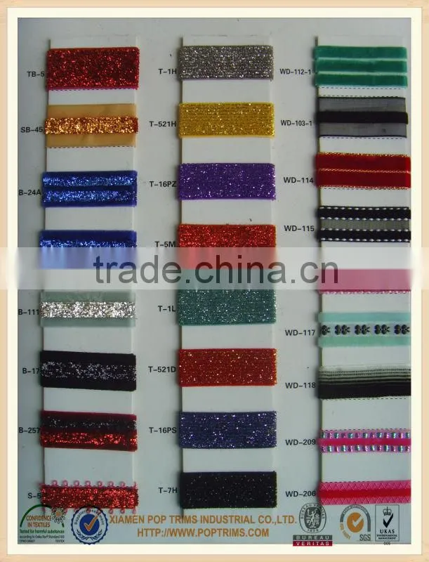 colourful metallic Ribbon