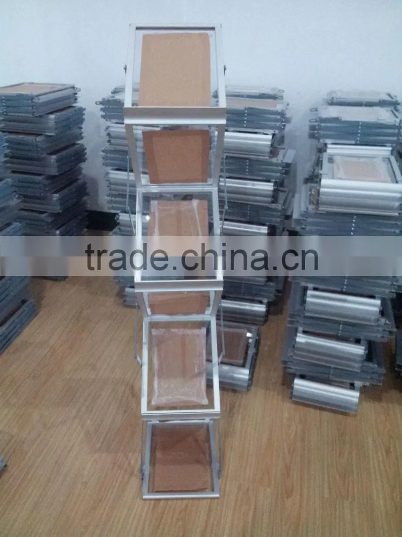 Portable Folding Magazine Rack Holder