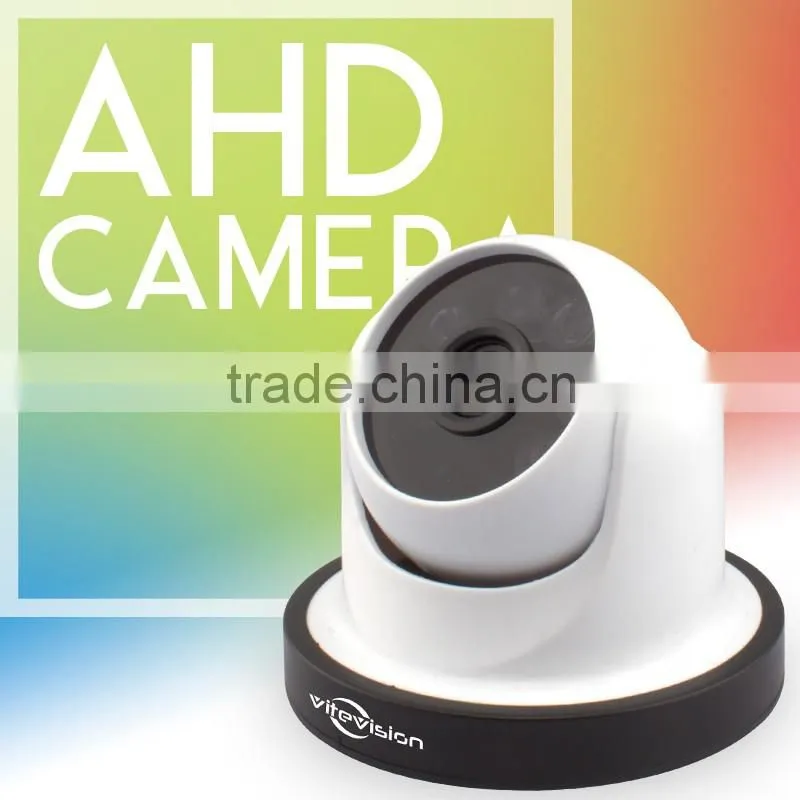 Vitevision AHD indoor cctv dome camera with IR LED used in video surveillance system