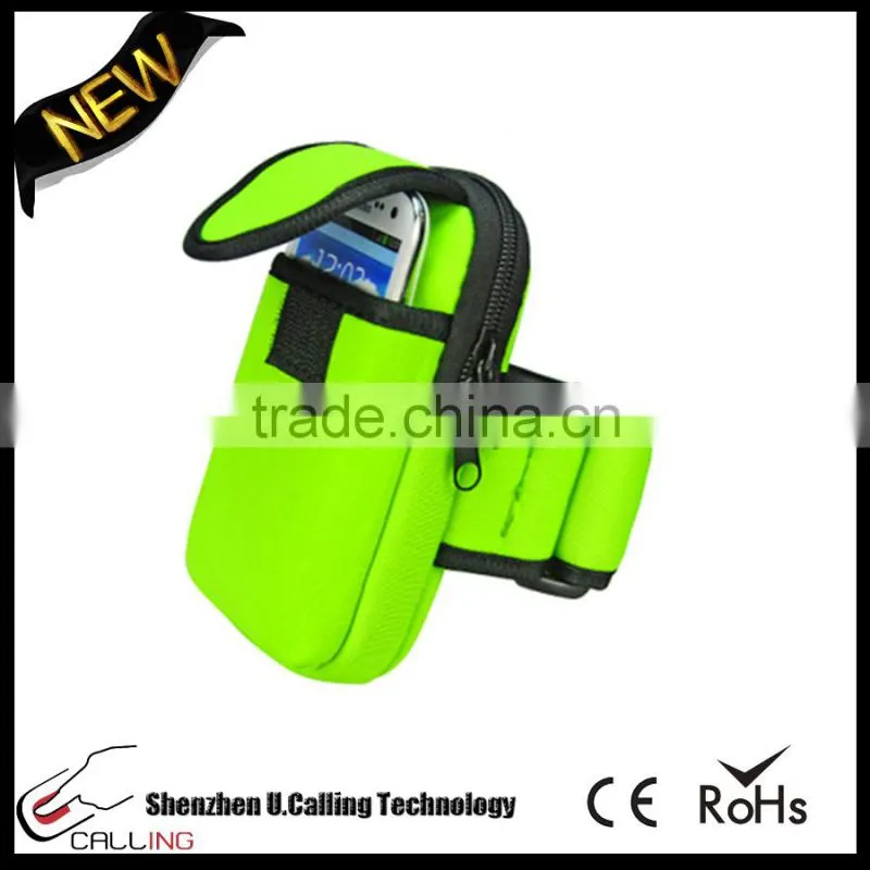 Neoprene Waterproof Sport Armband Phone Bag