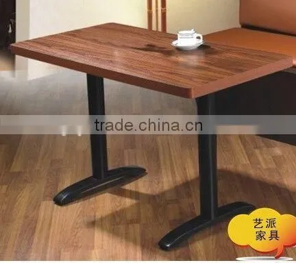 metal frame table round melamine coffee table YT18M