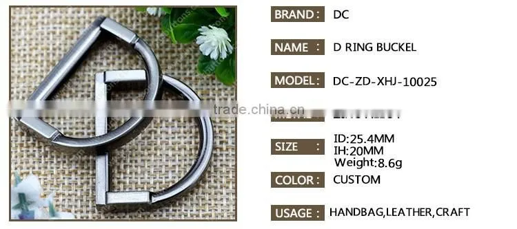 Good quality metal bag accessories for bags