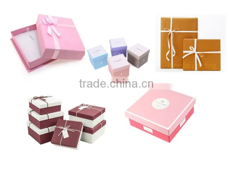Custom paper box packaging gift box chocolate box printing
