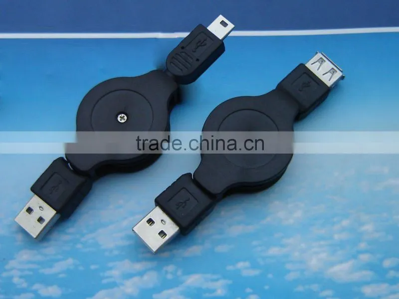 USB Retractable cable Male to Female