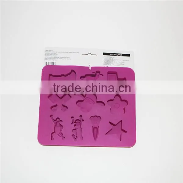 Stylish food grade cake silicone mold