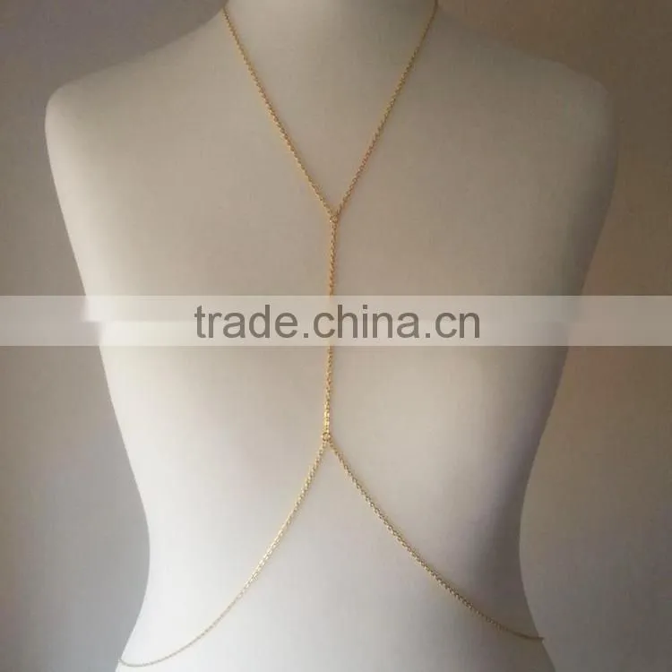 wearable body chain jewelry, exotic fake body jewelry