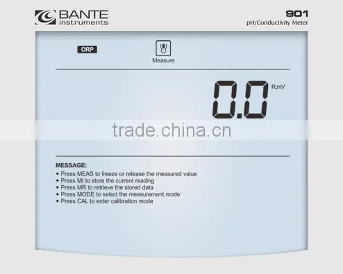 Bante901 Multifunction Water Quality Meter | pH/Conductivity/TDS Meter