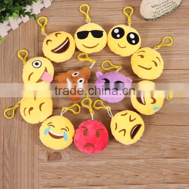 New Design Decorate Emoji Keychain