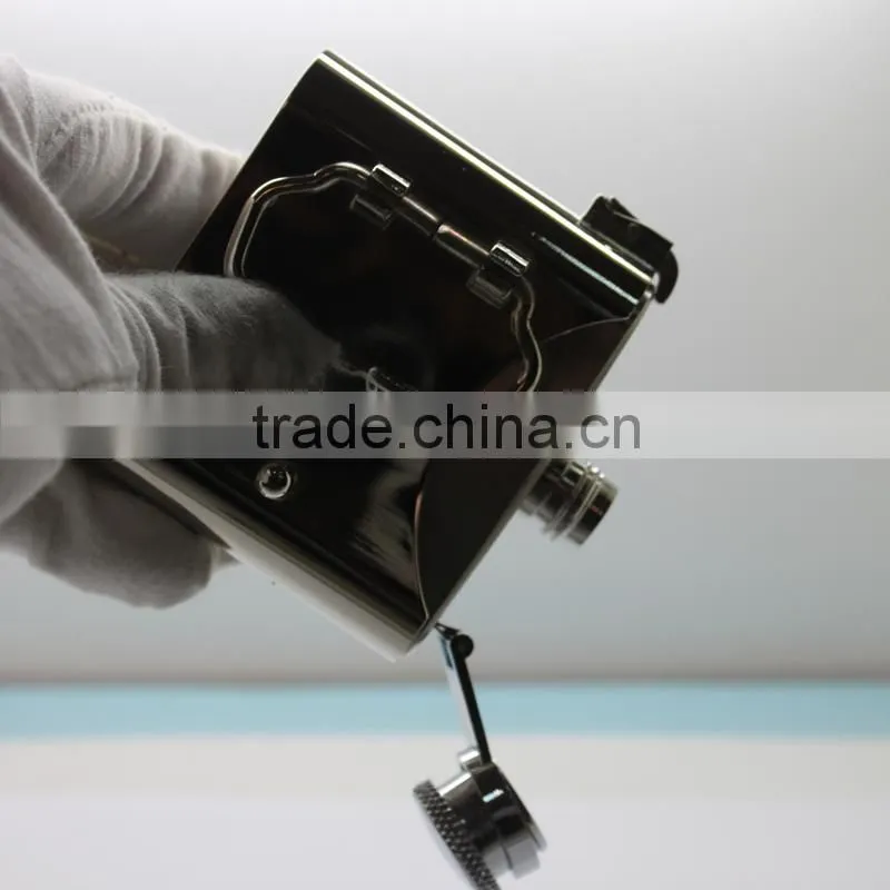 500ml laser welding copper black alcohol 6oz disposable hip flask with cigarette case