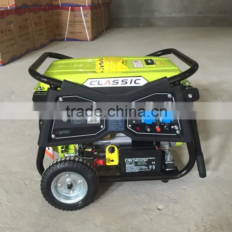 BISON(CHINA) Copper Wire Three Phase 3kw Gas Generator