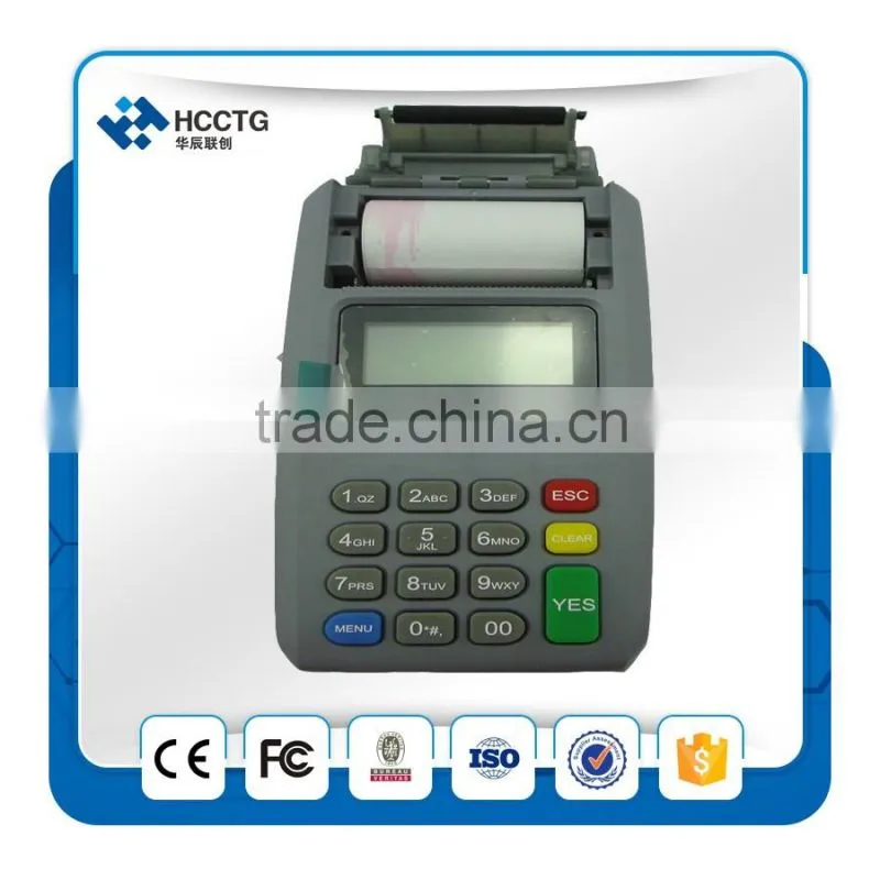 Hot Selling Handheld GPRS 20 Keys Pinpad EFT POS Terminal With Thermal Printer M100