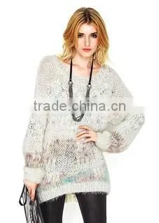 lady wool handmade sweater design for girl