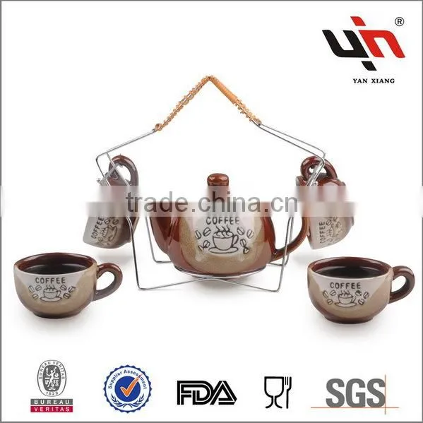 Y2747 Hot New Tea Set With Stand