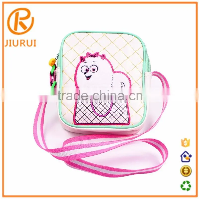 Fancy children bag, canvas cute cartoon wholesale little child school bag