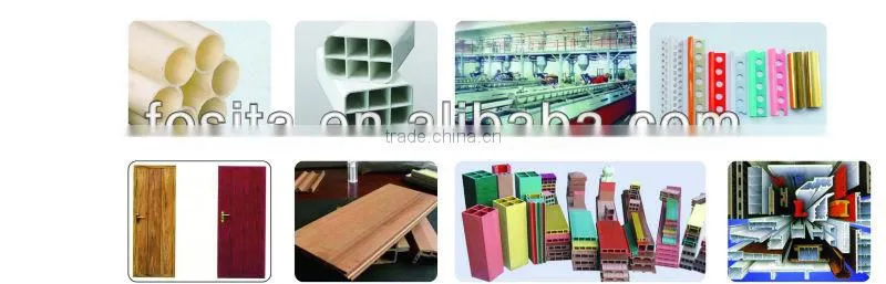 PVC and WPC profile production line