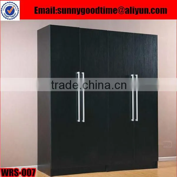 Wholesale cheap 4 door modern bedroom wardrobe
