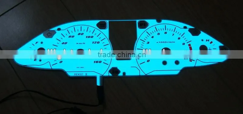 Superior quality EL auto Meter / EL glow car Meter / EL glow auto Meter