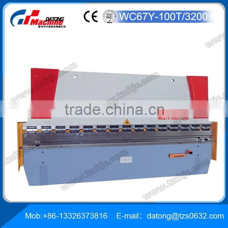 Sheet Metal Cutting and WC67Y-100T/3200 Hydraulic Plate Bending Machine