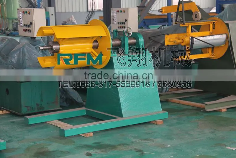 hydraulic automatic sheet decoiler machine