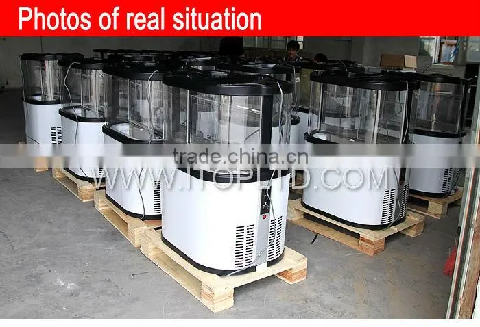 commercial widening drink display coke fridge