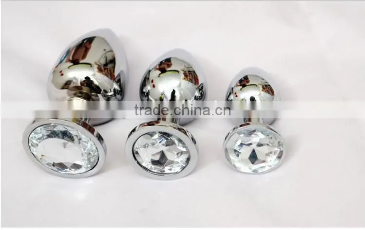 stainless steel anal plug anal butt plug anal plug ass toys anal sex toy hollow butt plug