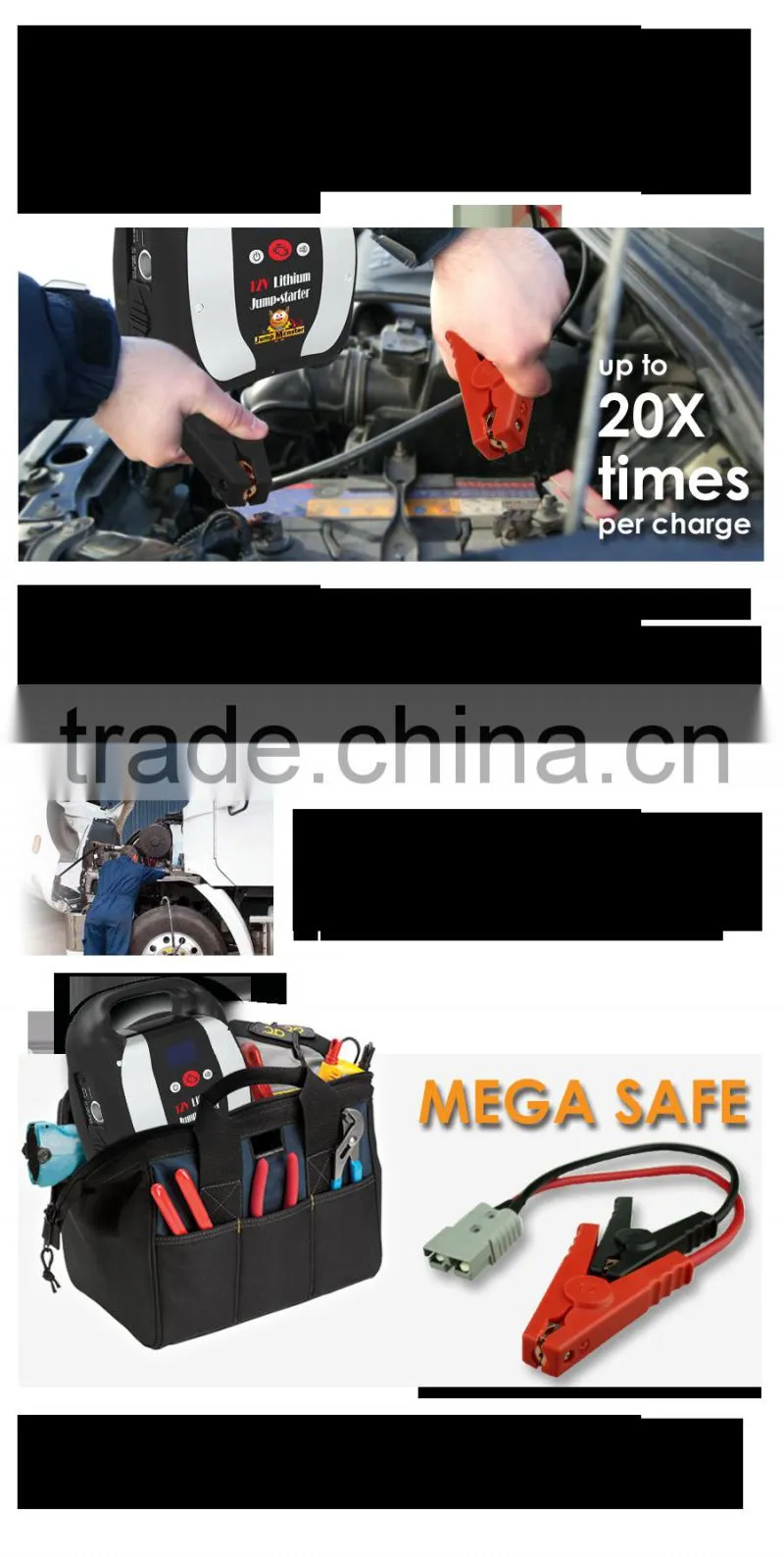 The Best multi-function car jump starter power bank