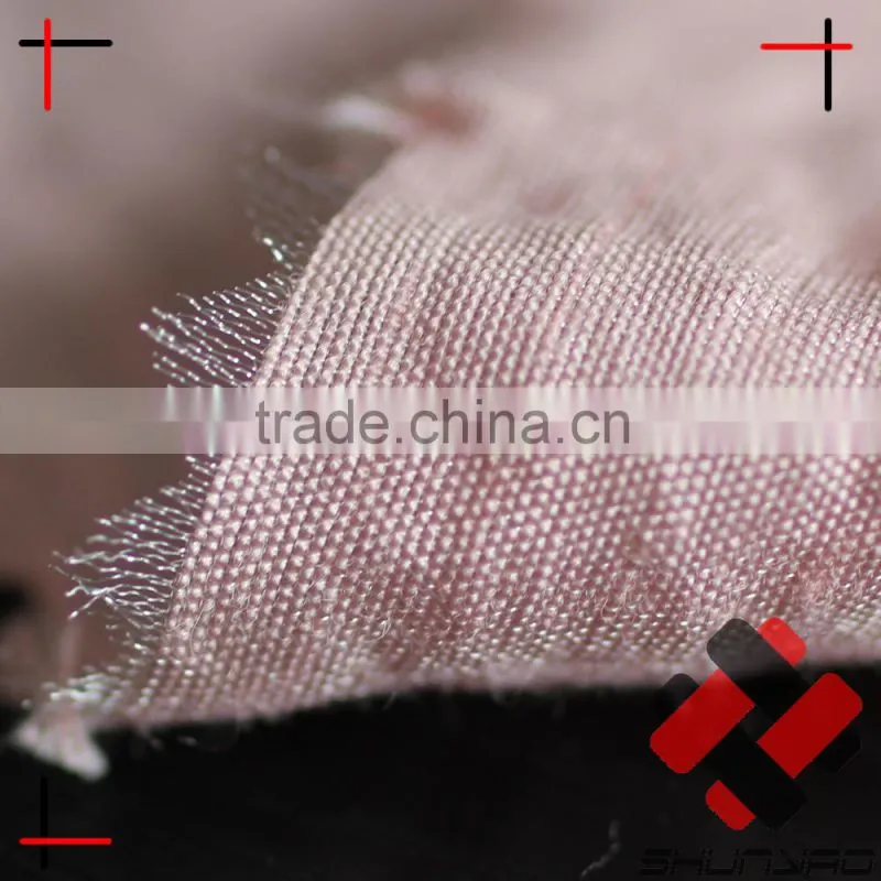 Shiny Nylon Rayon crepe fabric with wash effect Soft hand feel for fashion apprarel