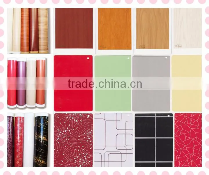 metallic decorative pvc sheet for furniture panel
