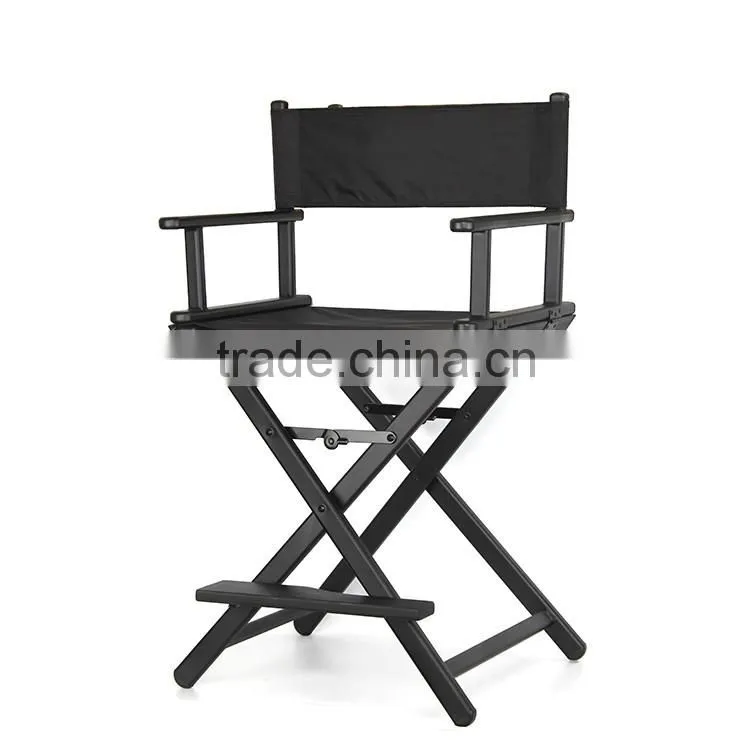New product black color aluminum makeup chair with CE Approve