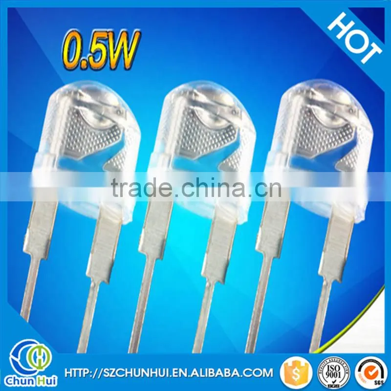 red green white yellow blue straw hat led 8mm