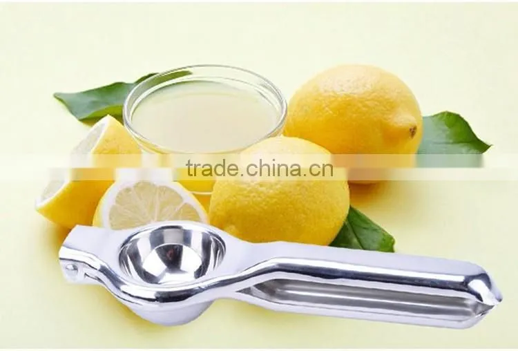 Home Kitchen Stainless Steel Lemon Squeezer Manual Juicer Thicken Fruit Lemon Juicer Presser Novel Fruit Juice Tool Reamers
