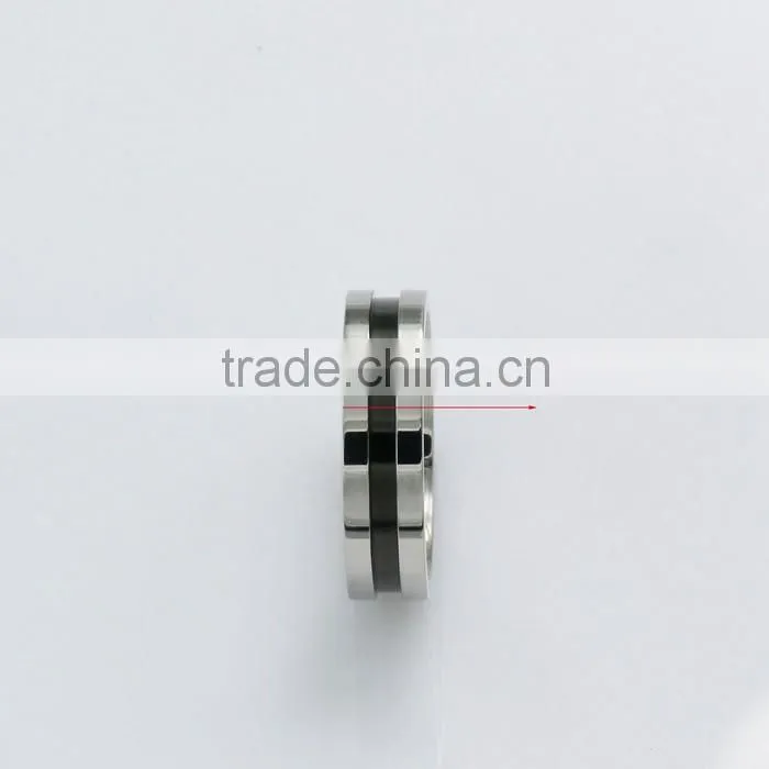 Wholesale 316L Stainless Steel Fashion Wedding Ring Surgical Steel Jewelry