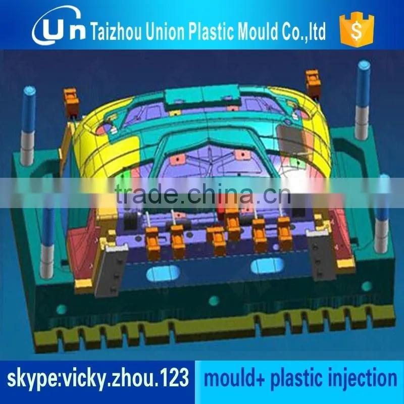 plastic injection mold plastic product bumper mould