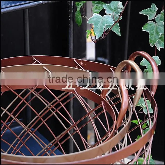 royal golden wire basket set
