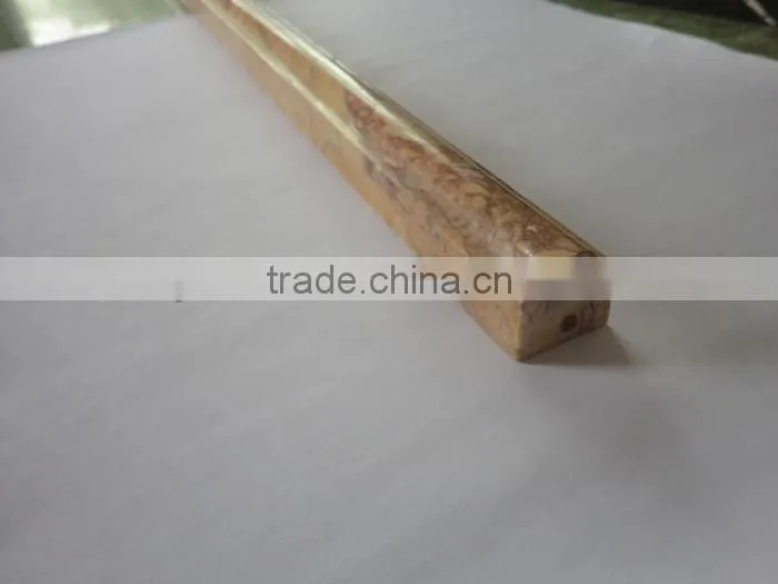 Emperador dark marble pencil molding
