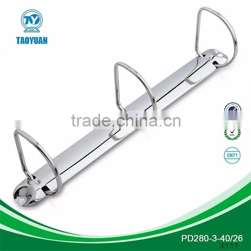cheap eco friendly nickel 3 ring mechanism for office folder
