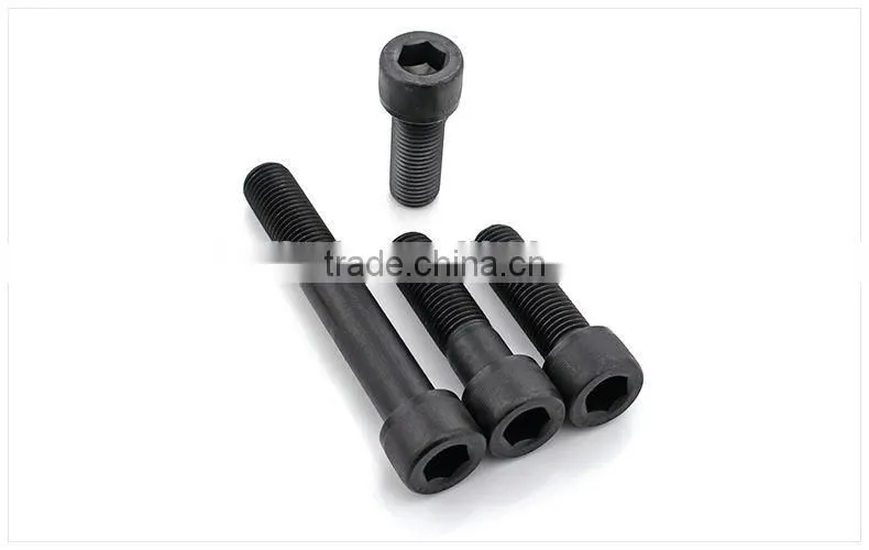 Black Oxide Hexagon Socket Head Screws DIN 912 Gr8.8