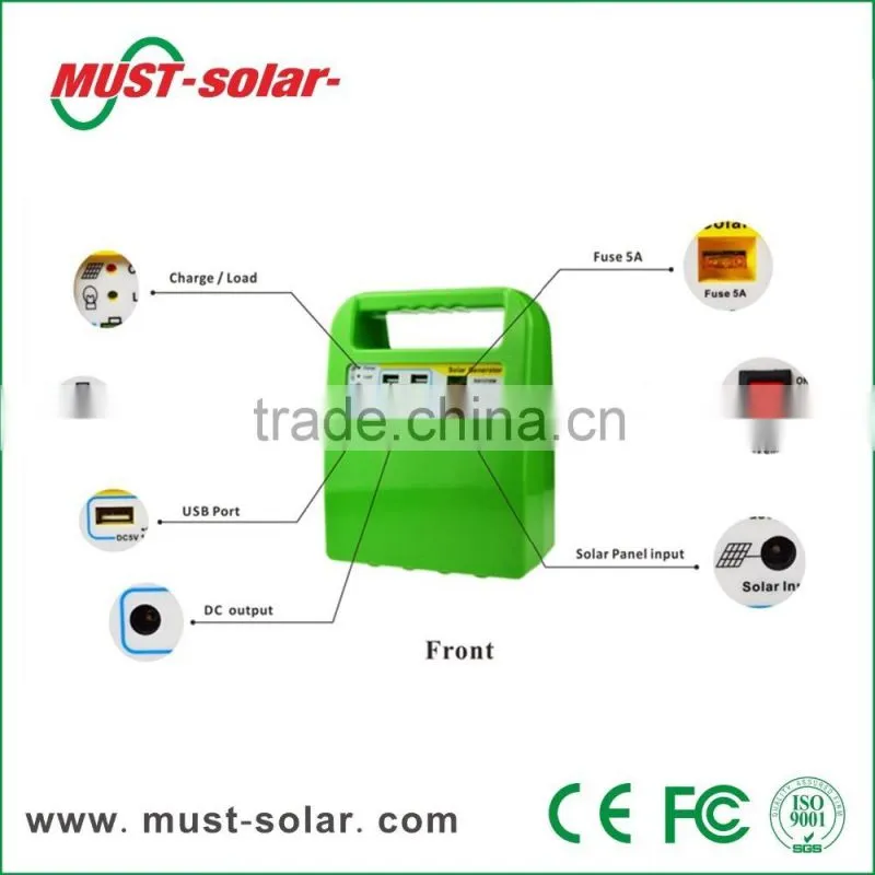 2015 new product mini home solar lighting system for lighting and mobile charging